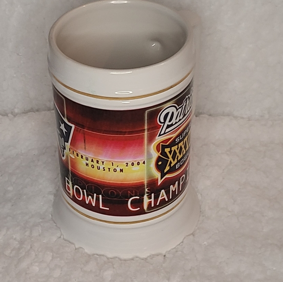 New England Patriots NFL Superbowl Mug XXXVIII 2004 - Picture 3 of 10